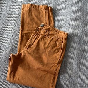 J. Crew Men's Orange Chinos